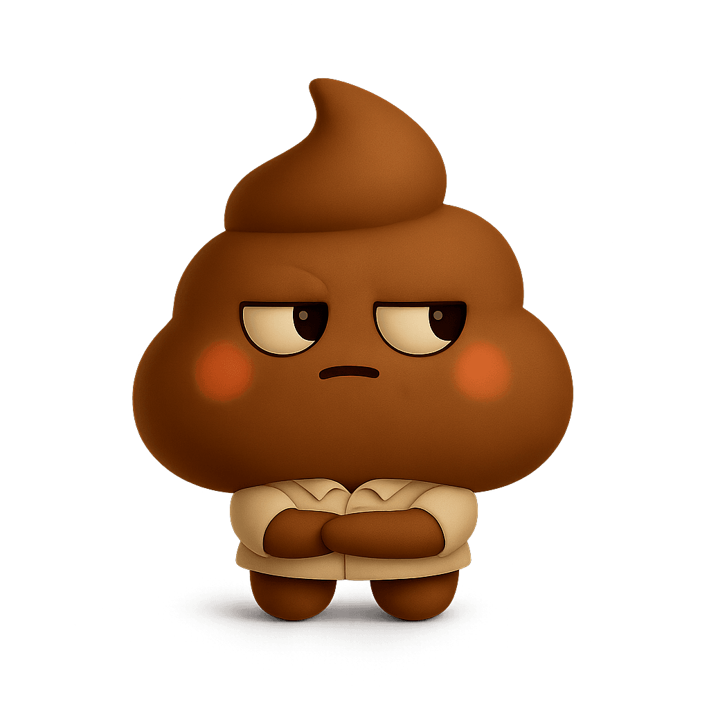 Annoyed Poo